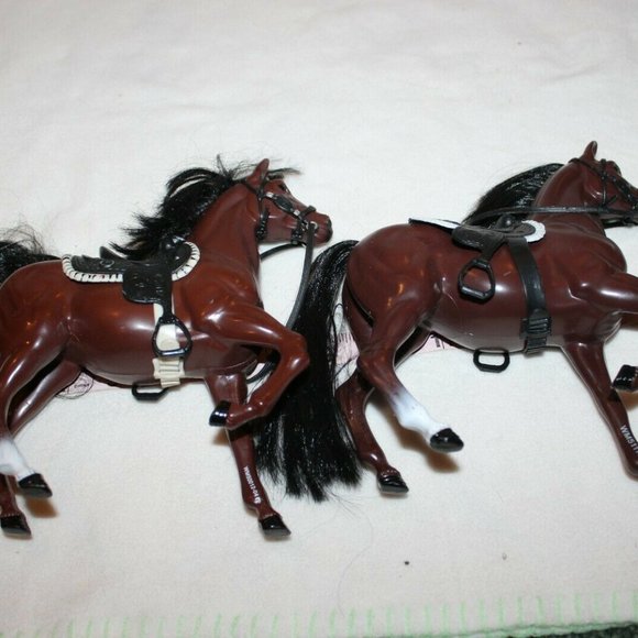Vintage Grand Champion Lot of 5 Plastic Horses Bro - Picture 6 of 6